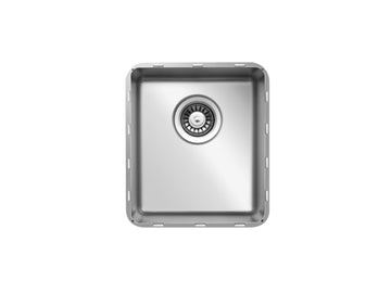 15 inch Flush Mount Stainless Steel Bar Sink - Oslo TZ R340 - Sink Depot